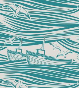 Whitby Wallpaper by Mini Moderns Lido Whitby Wallpaper by Mini Moderns Lido