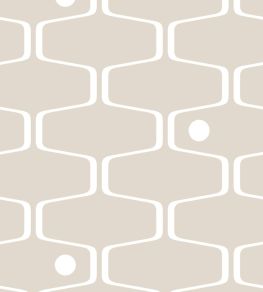 Net and Ball Wallpaper by Mini Moderns Stone Net and Ball Wallpaper by Mini Moderns Stone