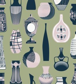 Vessel Wallpaper by Mini Moderns British Lichen