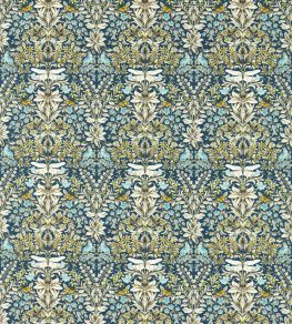 Mirabell Fabric by Clarke & Clarke Midnight Mirabell Fabric by Clarke & Clarke Midnight