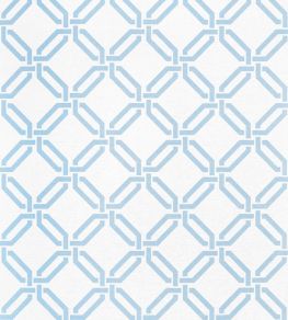 Miramar Way Wallpaper by Thibaut Light Blue