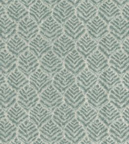 Miran Fabric by Nina Campbell Teal Miran Fabric by Nina Campbell Teal
