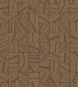Mismatched Tiles Wallpaper by Eijffinger Brown/Terracotta