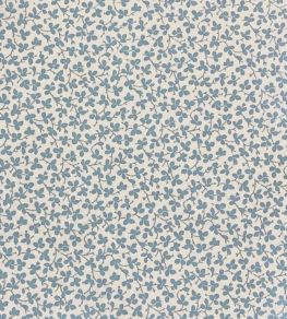 Miss Polly Fabric by Ian Sanderson Forget-me-not Miss Polly Fabric by Ian Sanderson Forget-me-not