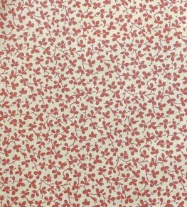 Miss Polly Fabric by Ian Sanderson Persimmon