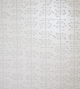 Muscat Small Wallpaper by MissPrint Soft White with Grey Muscat Small Wallpaper by MissPrint Soft White with Grey