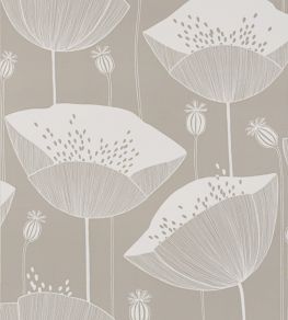 Poppy Wallpaper by MissPrint Mushroom Poppy Wallpaper by MissPrint Mushroom