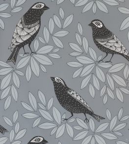Songbird Wallpaper by MissPrint Slate Songbird Wallpaper by MissPrint Slate