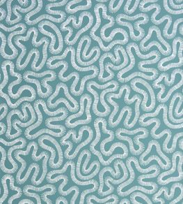 Coral Wallpaper by MissPrint Teal Coral Wallpaper by MissPrint Teal