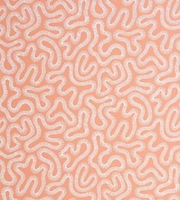 Coral Wallpaper by MissPrint Peach Blush