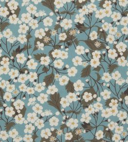 Mitsi Blossom Fabric by Liberty Robins Egg Mitsi Blossom Fabric by Liberty Robins Egg