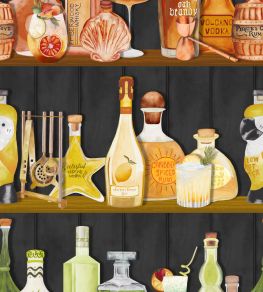 Mixology Wallpaper by Brand McKenzie Ebony Mixology Wallpaper by Brand McKenzie Ebony