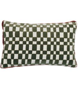 Modulor Cushion 30 x 50cm by Maison Casamance Kaki