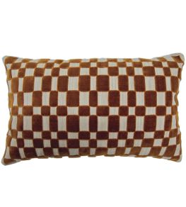 Modulor Cushion 30 x 50cm by Maison Casamance Orange Modulor Cushion 30 x 50cm by Maison Casamance Orange