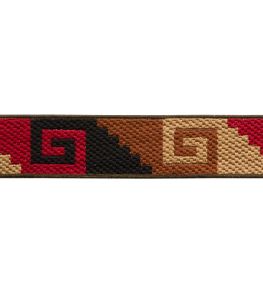 Mojave Embroidered Border Trimming by Samuel & Sons Pinon Mojave Embroidered Border Trimming by Samuel & Sons Pinon