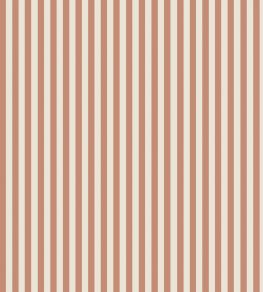 Molle Stripe Wallpaper by Borastapeter Red