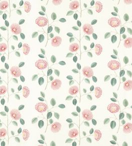 Monique Fabric by Clarke & Clarke Blush/Raspberry