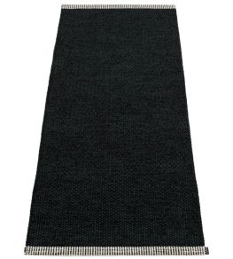 Mono Rug by Pappelina Black Mono Rug by Pappelina Black