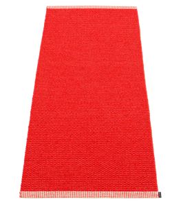 Mono Rug by Pappelina Red/Coral Red Mono Rug by Pappelina Red/Coral Red