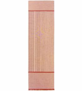 Monochromes Patch 7B Runner Rug by Louis De Poortere Brown