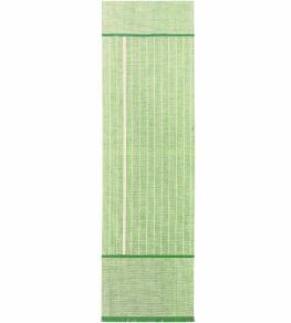 Monochromes Patch 7B Runner Rug by Louis De Poortere Green