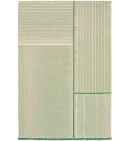Monochromes Patch WW Rug by Louis De Poortere Green Monochromes Patch WW Rug by Louis De Poortere Green