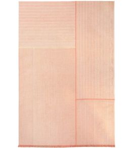 Monochromes Patch WW Rug by Louis De Poortere Pink Monochromes Patch WW Rug by Louis De Poortere Pink