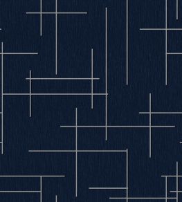 Monoclinic Wallpaper by Coordonne Ultramarine Monoclinic Wallpaper by Coordonne Ultramarine