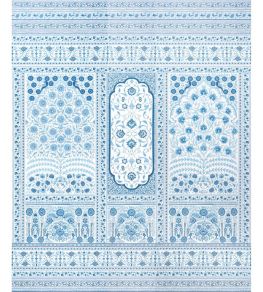 Montecito Panel Set Mural by Schumacher Indigo Montecito Panel Set Mural by Schumacher Indigo