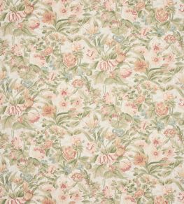 Montilly Fabric by Colefax And Fowler Pink/Green Montilly Fabric by Colefax And Fowler Pink/Green