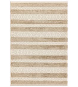 Monty Stripe Rug by Asiatic Natural Cream Monty Stripe Rug by Asiatic Natural Cream