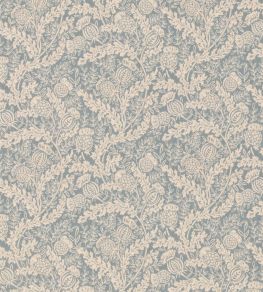 Moorland Fabric by Mulberry Home Blue Moorland Fabric by Mulberry Home Blue