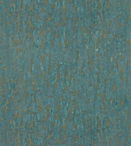 Moresque Glaze Wallpaper by Zoffany Indigo