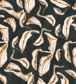 Moroccan Branches Wallpaper by Coordonne Black Moroccan Branches Wallpaper by Coordonne Black