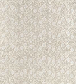 Morris Velvet Fabric by Thibaut Flax Morris Velvet Fabric by Thibaut Flax