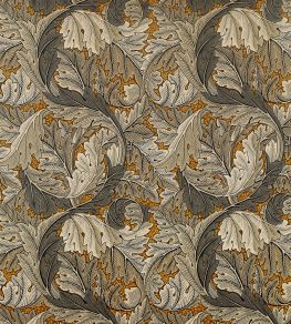 Acanthus Fabric by Morris & Co Mustard/Grey Acanthus Fabric by Morris & Co Mustard/Grey