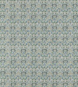 Little Chintz Fabric by Morris & Co Blue/Fennel