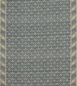 Morris Bellflowers Fabric by Morris & Co Indigo/Sage Morris Bellflowers Fabric by Morris & Co Indigo/Sage
