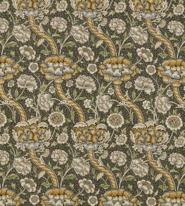 Wandle Fabric by Morris & Co Charcoal/Mustard Wandle Fabric by Morris & Co Charcoal/Mustard