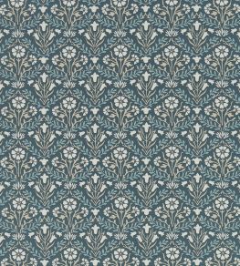 Morris Bellflowers Wallpaper by Morris & Co Indigo/Linen Morris Bellflowers Wallpaper by Morris & Co Indigo/Linen