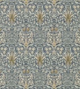 Snakeshead Wallpaper by Morris & Co Indigo/Cumin Snakeshead Wallpaper by Morris & Co Indigo/Cumin