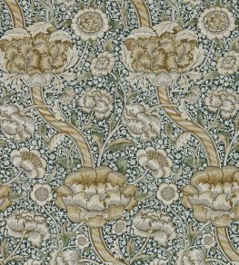 Wandle Wallpaper by Morris & Co Forest/Mustard Wandle Wallpaper by Morris & Co Forest/Mustard
