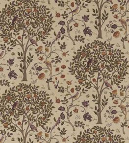 Kelmscott Tree Fabric by Morris & co Mulberry/Russet Kelmscott Tree Fabric by Morris & co Mulberry/Russet
