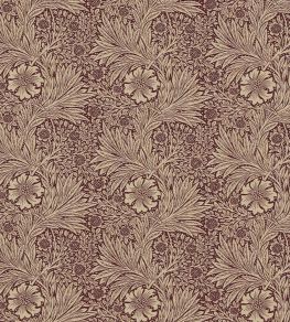 Marigold Fabric by Morris & co Brick/Manilla Marigold Fabric by Morris & co Brick/Manilla