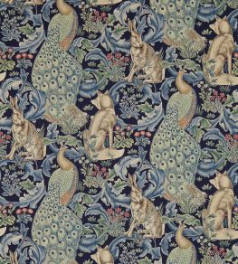 Forest Fabric by Morris & Co Indigo Forest Fabric by Morris & Co Indigo