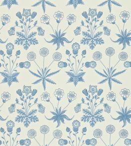 Daisy Wallpaper by Morris & Co Blue/Ivory Daisy Wallpaper by Morris & Co Blue/Ivory