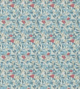 Arbutus Wallpaper by Morris & Co Woad/Russet