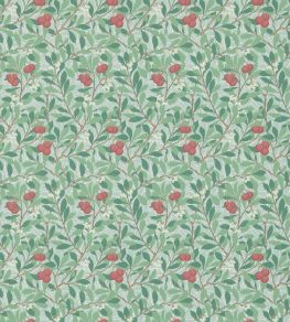 Arbutus Wallpaper by Morris & Co Thyme/Coral