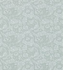 Bachelors Button Wallpaper by Morris & Co Silver