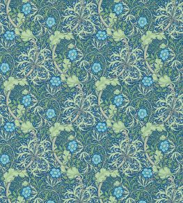 Morris Seaweed Wallpaper by Morris & Co Cobalt/Thyme Morris Seaweed Wallpaper by Morris & Co Cobalt/Thyme